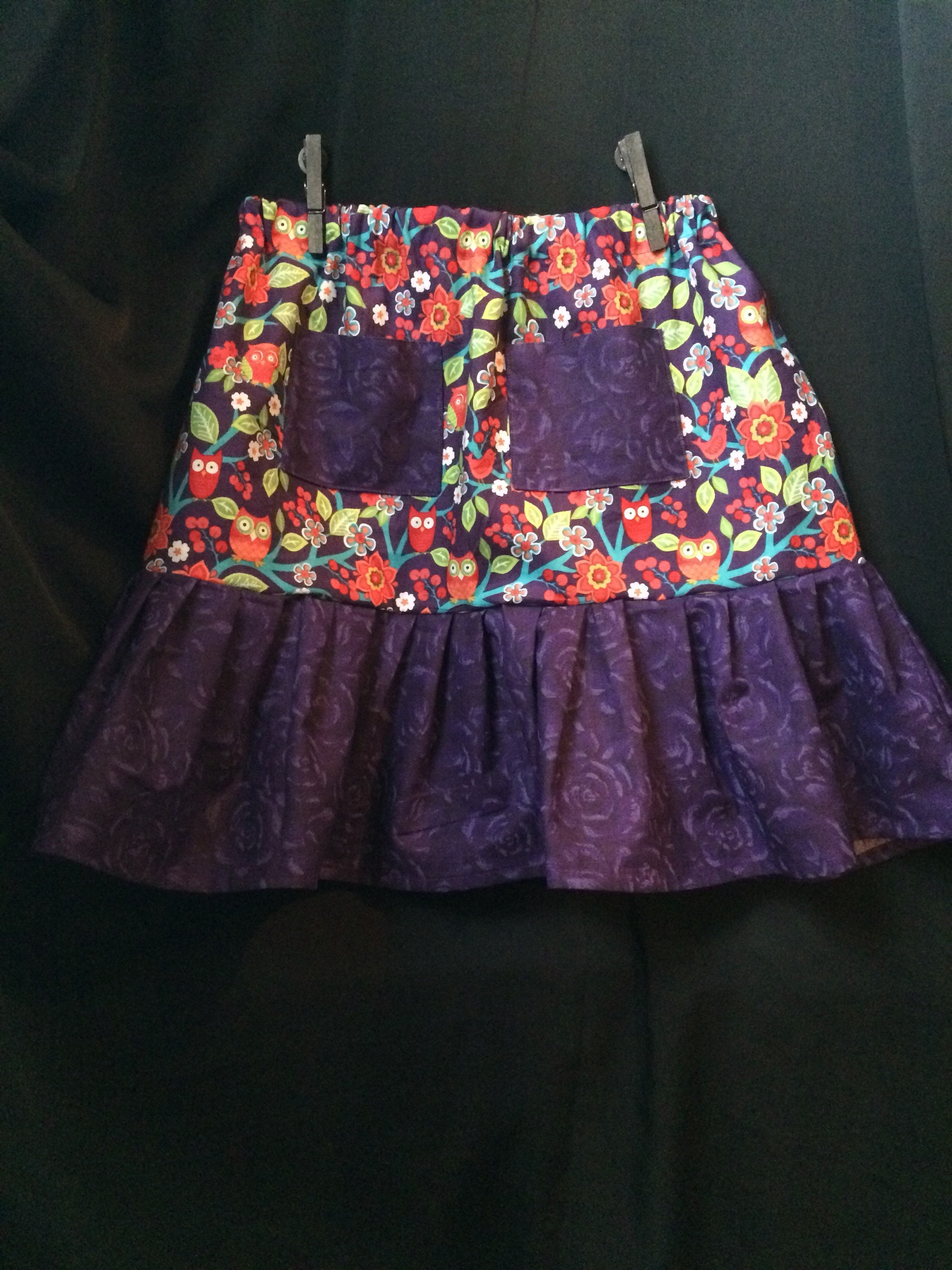 Purple Owl Skirt