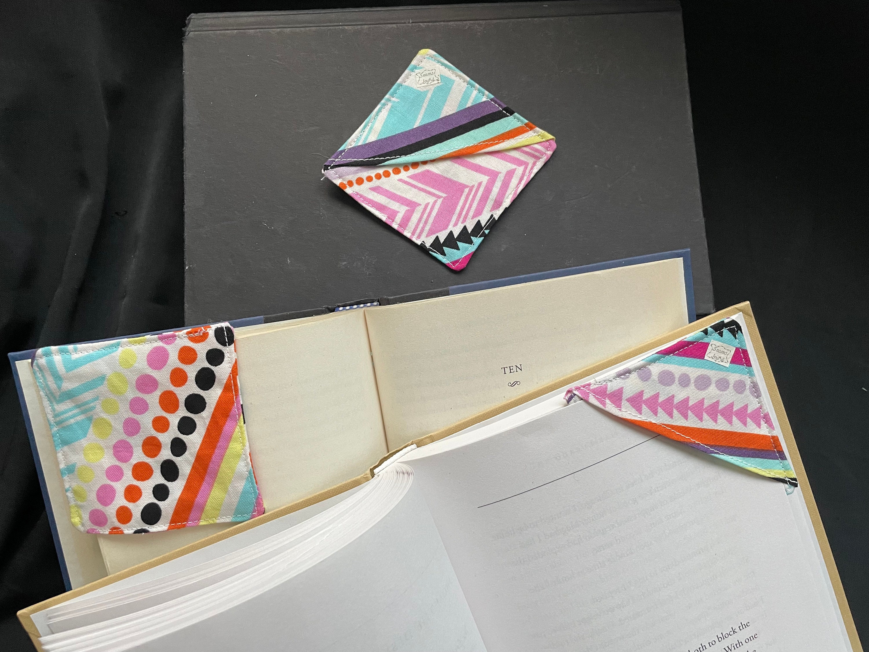 Corner Bookmarks (set of 3) - Etsy