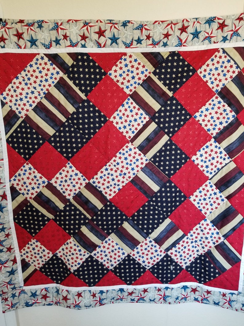 Memorial Day 4th of July Patriotic Tablecloth Red White Blue Stripes 3 Sizes NEW