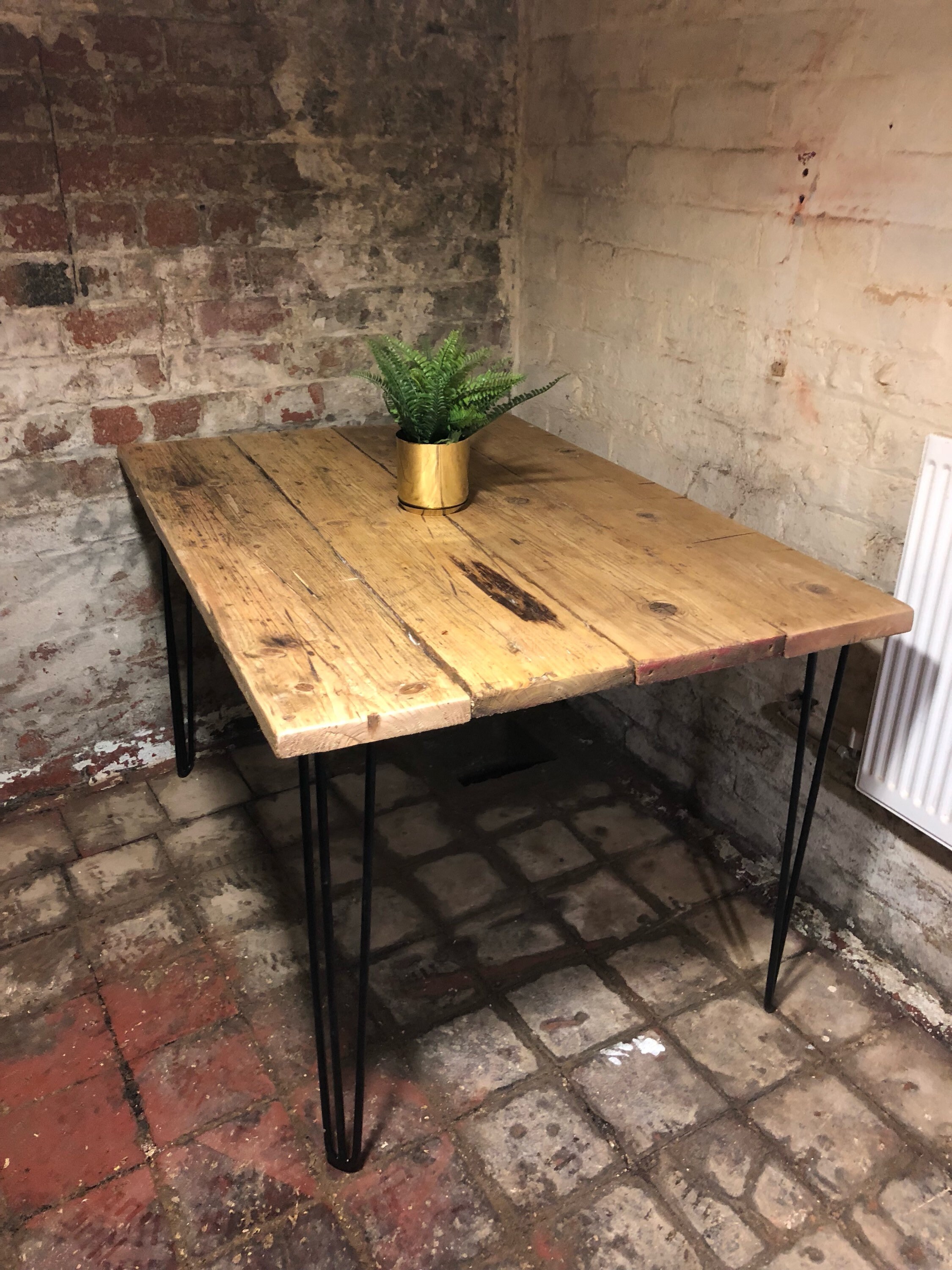 Stunning hand made dining table Etsy