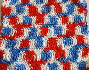 100%cotton  hand crochet dish cloths