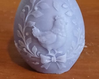 Handmade Handpainted Egg Candles