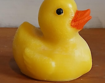 Handmade Handpainted Rubber Ducky Candle