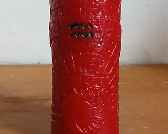 Handmade Handpainted Aquarius Candles