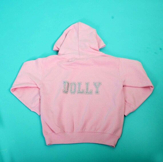 girls personalised hoodie