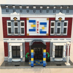 Custom Hotel 32 Modular Building MOC (Instructions only)