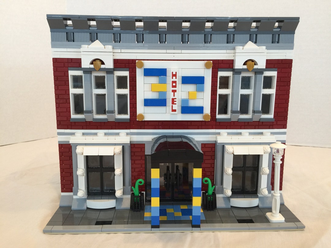 Custom Hotel 32 Modular Building MOC (instructions Only)
