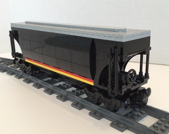 Custom Train Covered Hopper Car MOC (instructions Only)