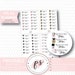 Manicure & Pedicure Time Script and Icons Digital Printable Planner Stickers | JPG/PDF/Free Cut File | Bujo Bullet Journal 