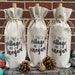 see more listings in the Canvas Wine Bottle Bags section