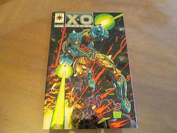 New Price X O Manowar 1992 1996 No 0 Gold By Valiant Comics - 
