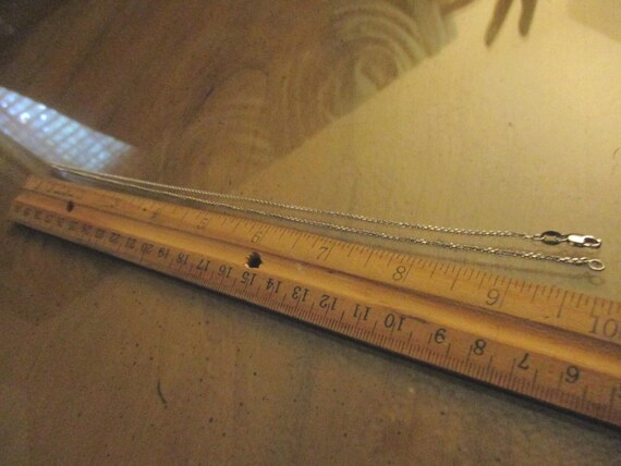 Solid Cable Sterling Silver Necklace: Italian 20"… - image 6