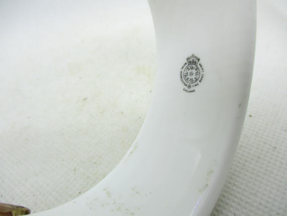 Vintage White Bone China Bangle: Kenneth Jay Lane… - image 8
