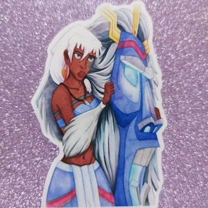 Prinzessin Kida Atlantis Aufkleber matt