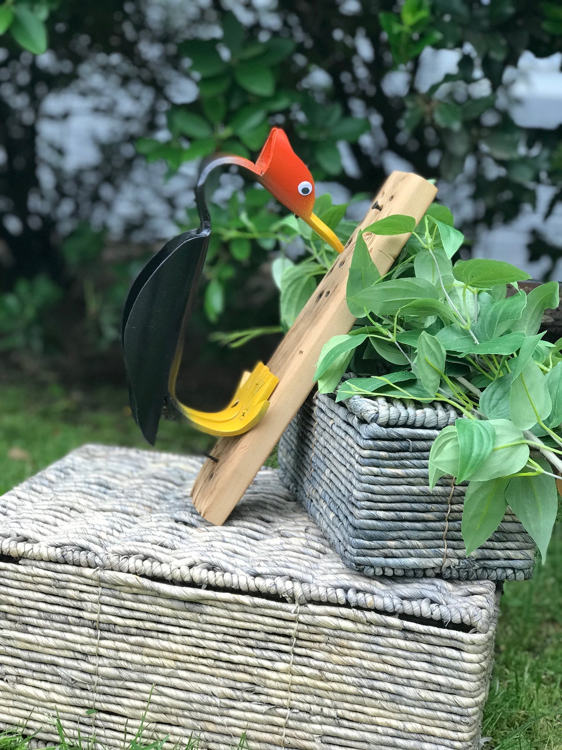 Woodpecker Handmade PVC Pipe Bird Etsy