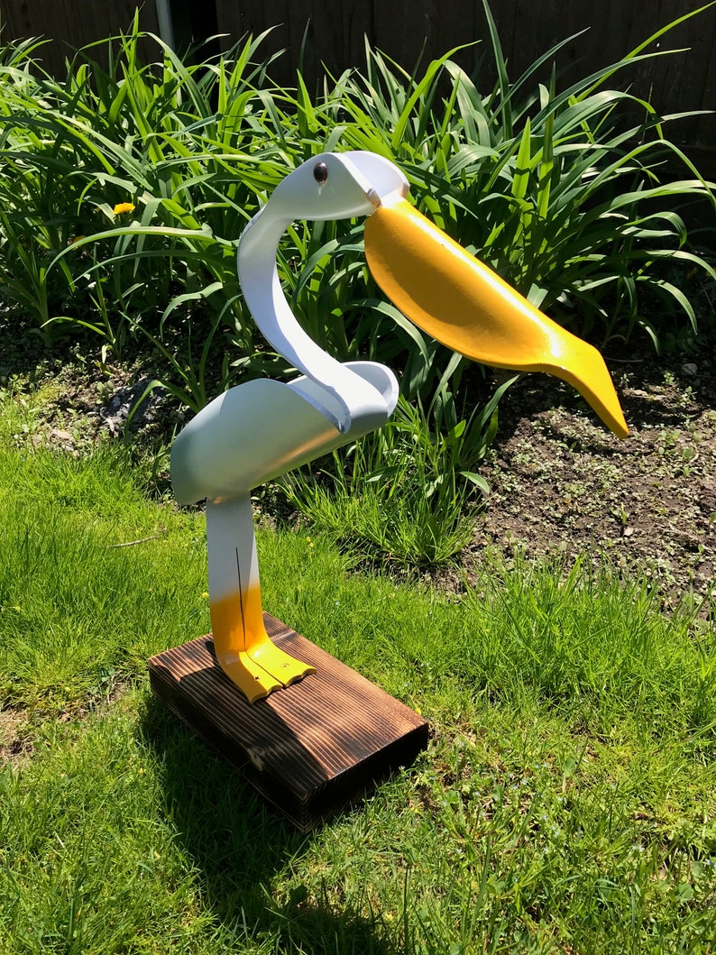 Handmade PVC Pipe Birds Pelican Etsy