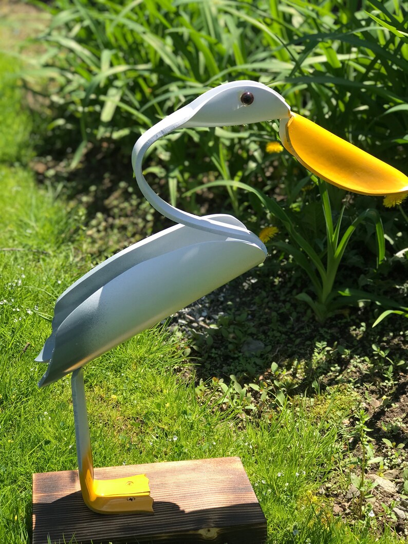 Handmade PVC Pipe Birds Pelican Etsy