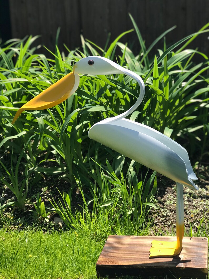 Handmade PVC Pipe Birds Pelican Etsy
