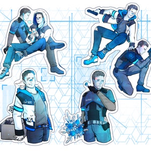 4x GV600 & GV 900, Detroid Become Human, 4 Pieces Sticker-Set