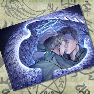 Midam &quot;Embrace&quot;, Supernatural, A6 Print