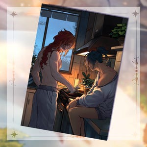 Luckae "Compagni di stanza", Genshin, Stampa