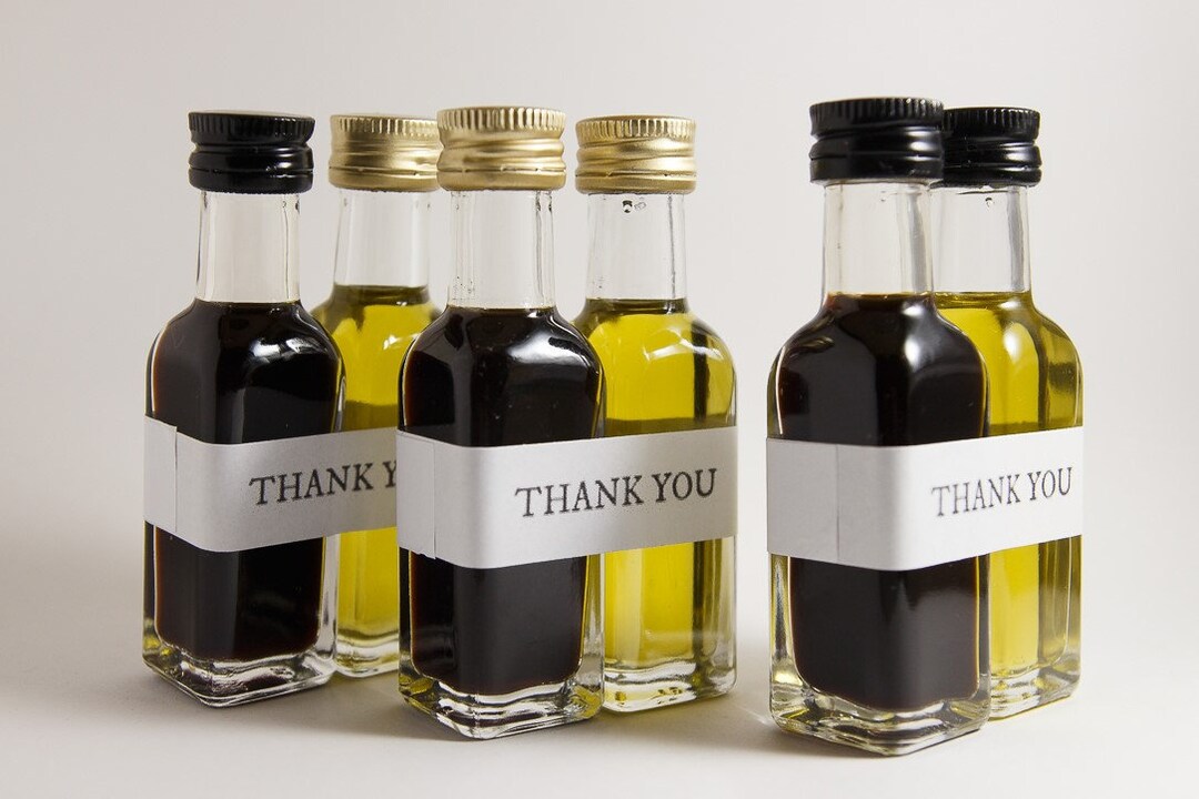 Mini Olive Oil & Balsamic Favors Sets, Olive and Vinegar Favors Sets