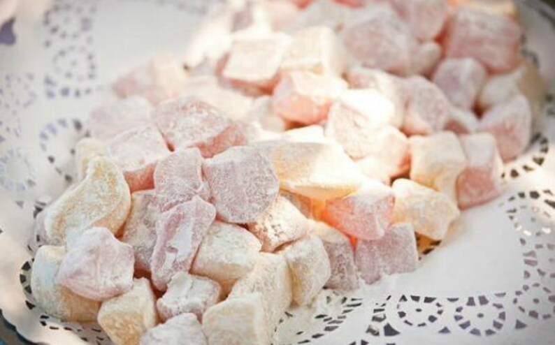 Traditional Greek Turkish Delights Mixed Flavors 400 gr or image 2