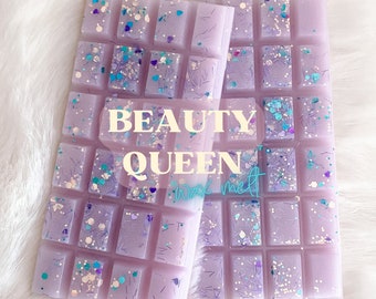 Highly Scented Wax Melt: Beauty Queen, Fresh and Pretty Scent, Clean, Floral, Decor, Home Fragrance for Wax Warmer, Wax Melter