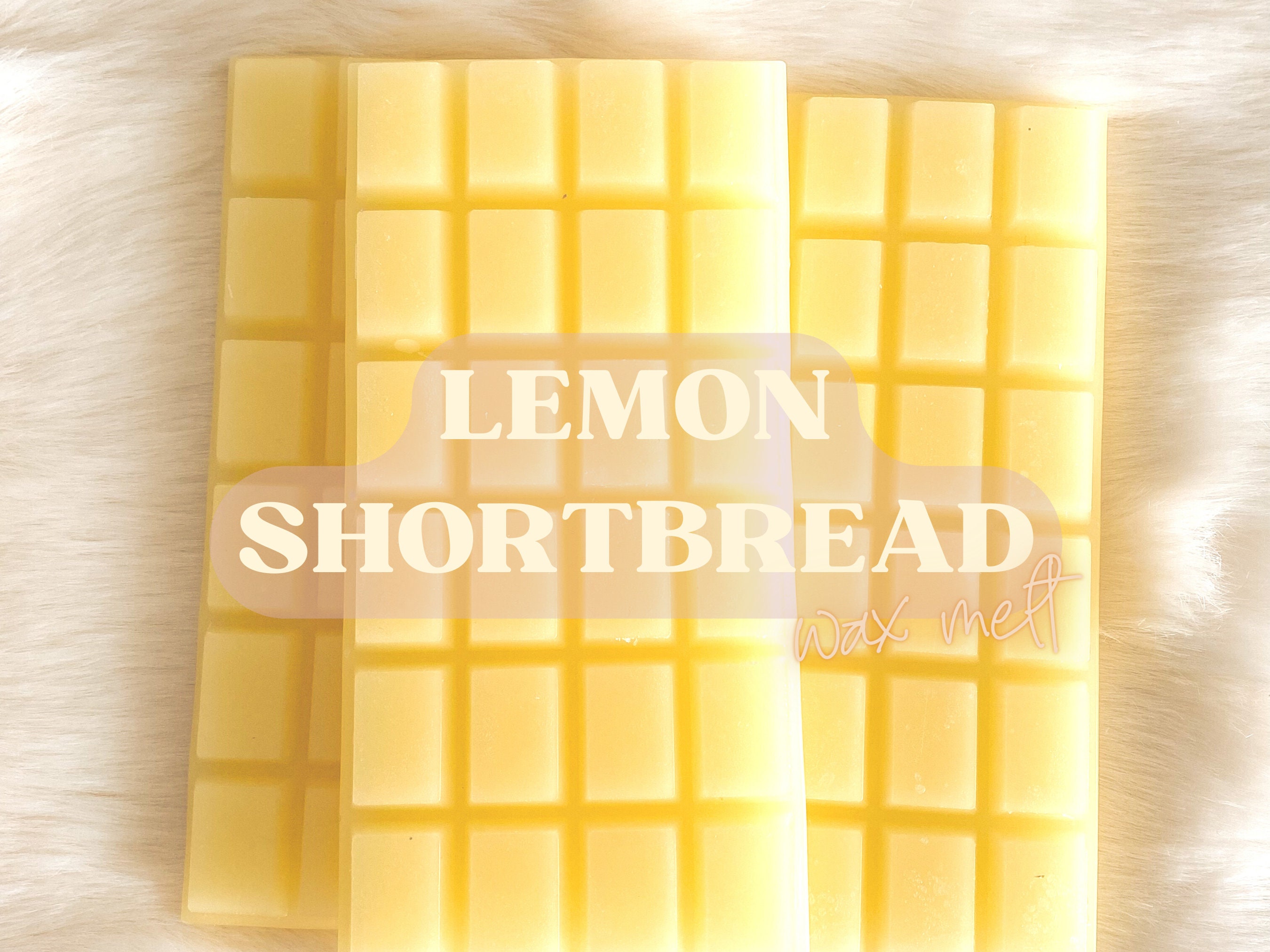Lemon Shortbread Stark duftender Wachs Melt, Snap Bar, Bäckerei Duft, Essen Duft, Wachs Melt für Stövchen