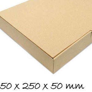 Cartons d'expédition lettre maxi 350 x 250 x 50 mm