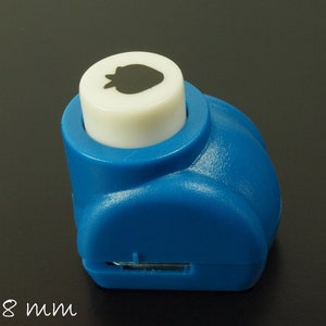 Punch con motivo punch alla fragola, 7 x 8 mm