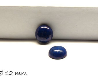 Gemstone Cabochons, Lapis Lazuli , 12 mm