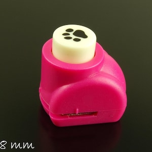 Motivo punzone zampa 8 x 8 mm