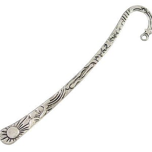 Bookmark blank silver decorated 12.5 cm