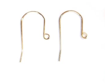 Ohrhaken aus Edelstahl, gold