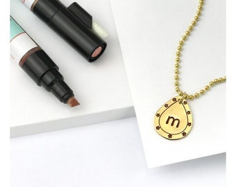 Stamp Enamel Marker von Impressart - Färben Braun