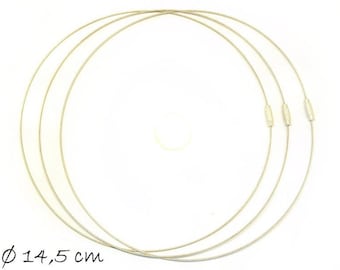 Choker silver, necklace steel 44.5 cm stainless steel necklace