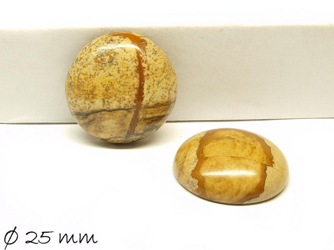 1 Pc Cabochons, Yellow Jasper, Stone, 25 Mm - Etsy 1 Pc Cabochons, Yellow Jasper, Stone, 25 Mm - Etsy