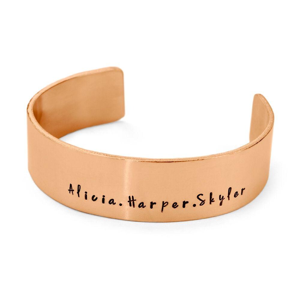 Bracciale In Rame Tetris – Officine Urania – Artigianato In Rame E Metalloterapia - Foto 10