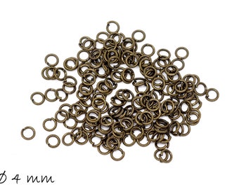 Biegeringen (anillos divididos), bronce, 4 mm