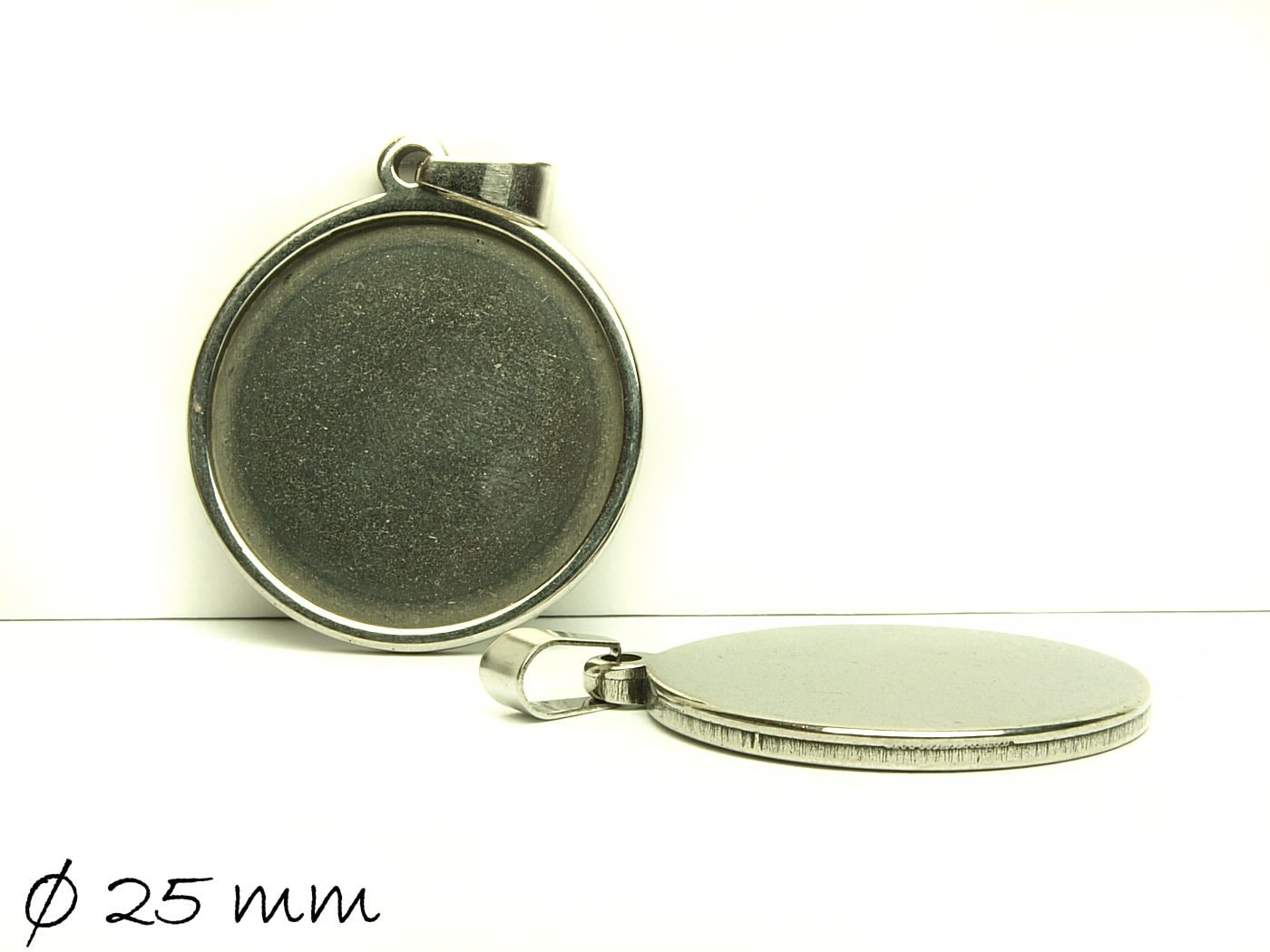 5*(1 pezzo ) Pendente Base per Cabochon - componenti per bigiotter