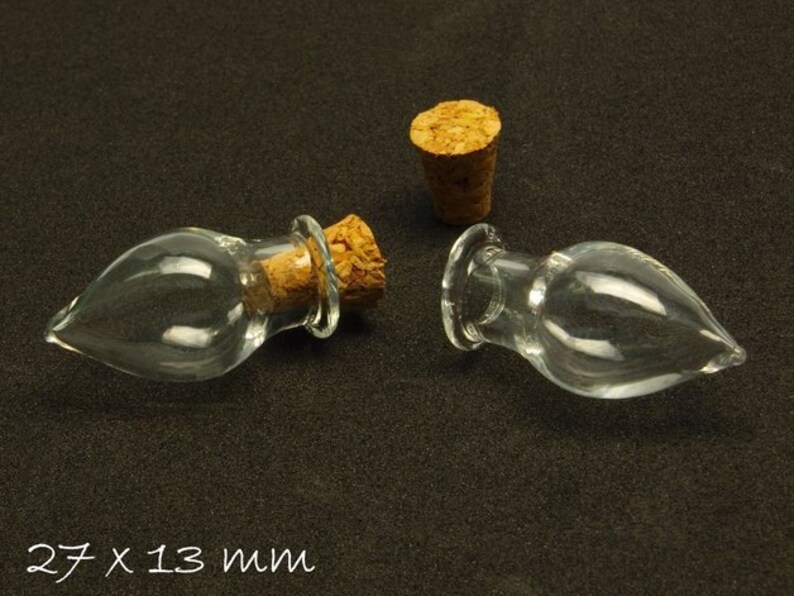 2 PCs beads vial hollow m. Cork trailer image 1