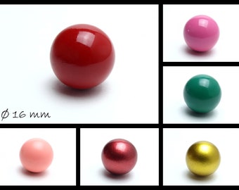 Klangkugel, verschiedene Farben, Ø 16 mm