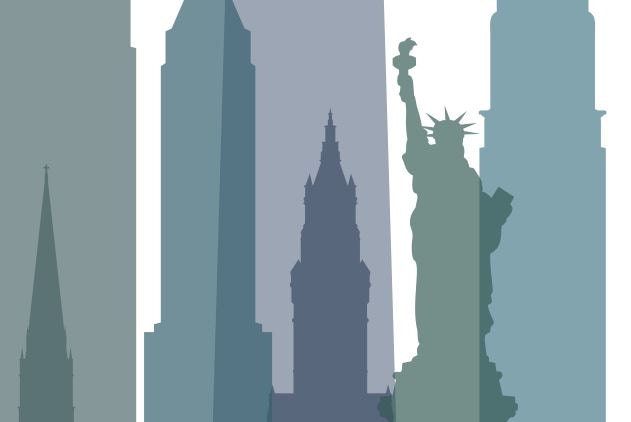 New York Skyline Printable Download New York City Skyline - Etsy