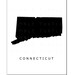Connecticut State Outline Watercolor Printable Connecticut - Etsy