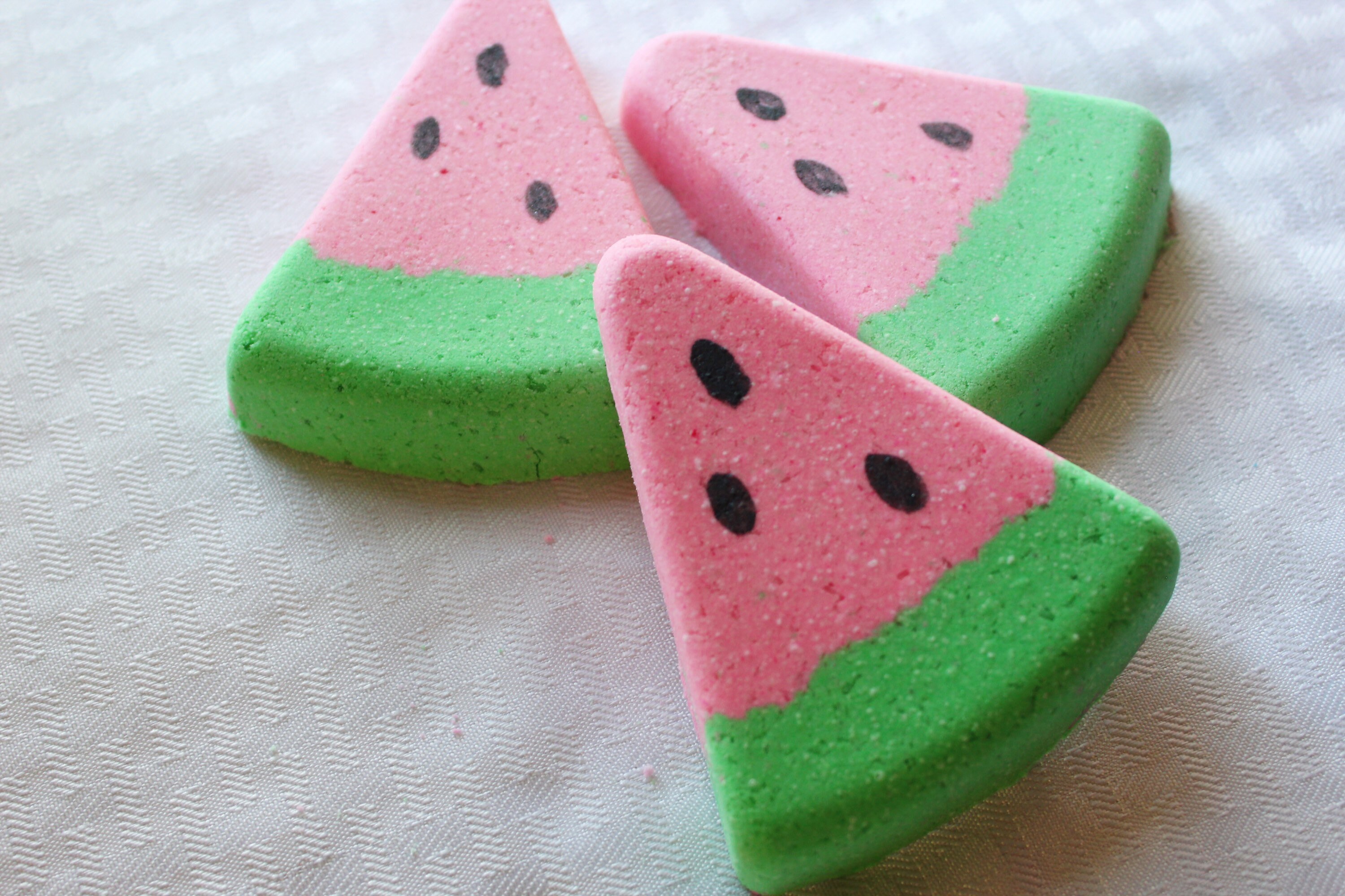 One in a Melon Watermelon Bath Bomb // Watermelon Bath Bomb // Etsy