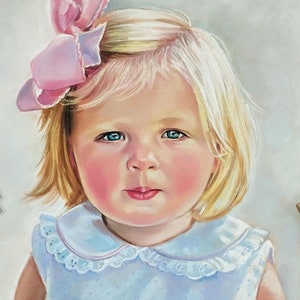 Portrait from photo Painting Portrait Custom portrait Custom painting Children portrait Custom Wedding portrait  Family portrait from photo