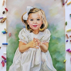 Portrait from photo Painting Portrait Custom portrait Custom painting Children portrait Custom Wedding portrait  Family portrait from photo