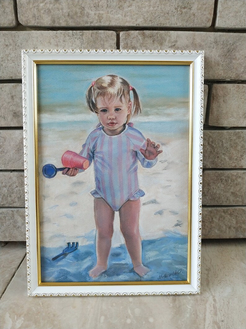 Portrait from photo Painting Portrait Custom portrait Custom painting Children portrait Custom Wedding portrait  Family portrait from photo
