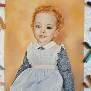 Portrait from photo Painting Portrait Custom portrait Custom painting Children portrait Custom Wedding portrait  Family portrait from photo